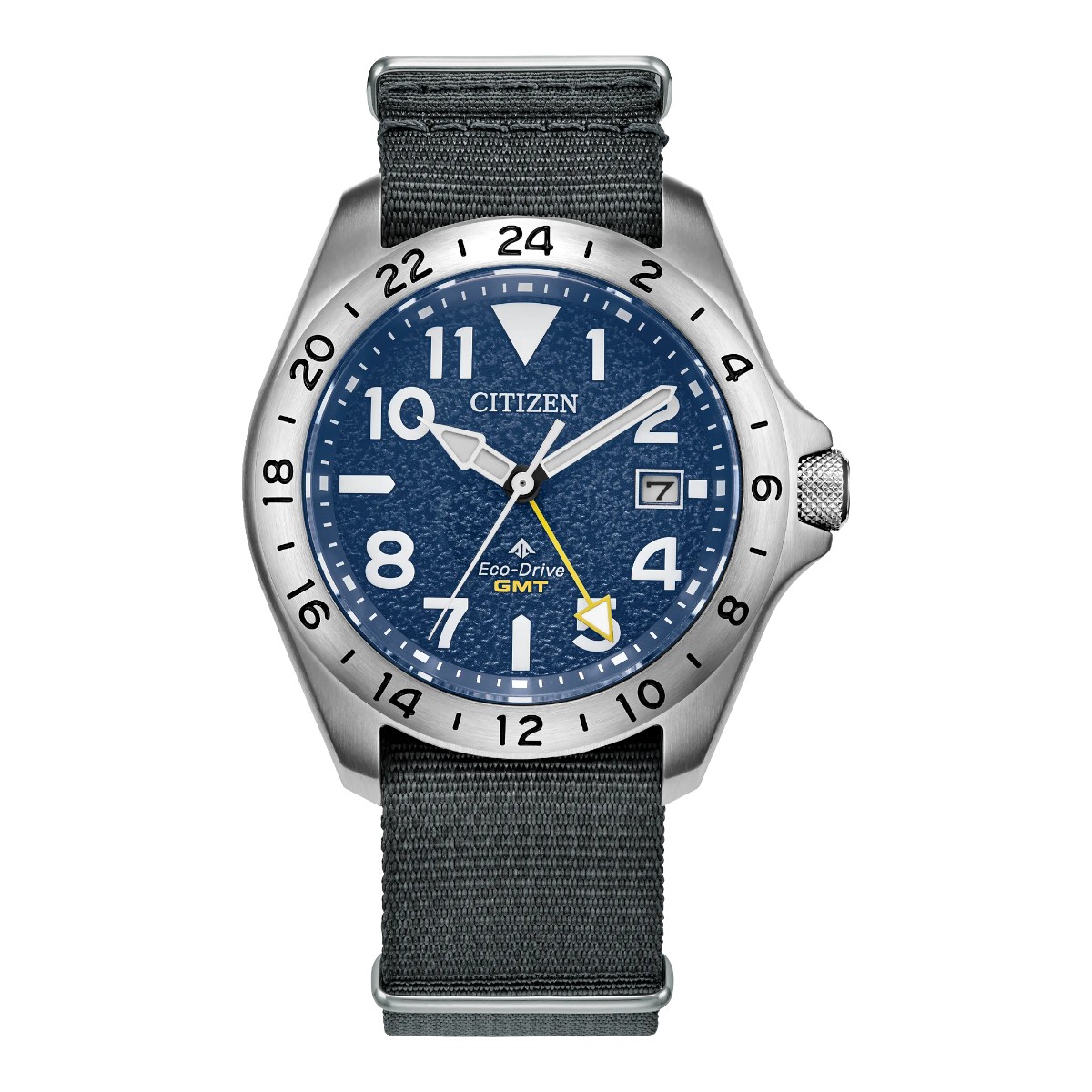 Citizen Promaster Land GMT 39.5mm Men's Watch, Blue Dial