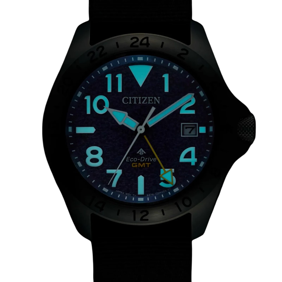 Citizen Promaster Land GMT 39.5mm Men's Watch, Blue Dial