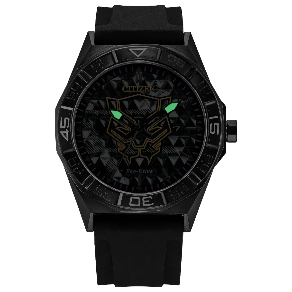 Citizen Terra Force 41.22mm Men's Watch, Green Dial