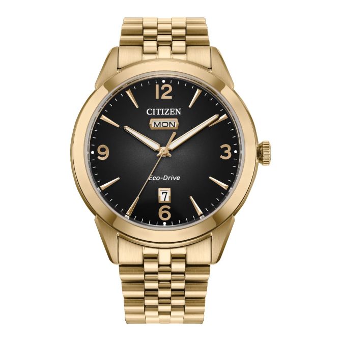 Citizen Rolan 40.5mm Men's Watch, Black Dial
