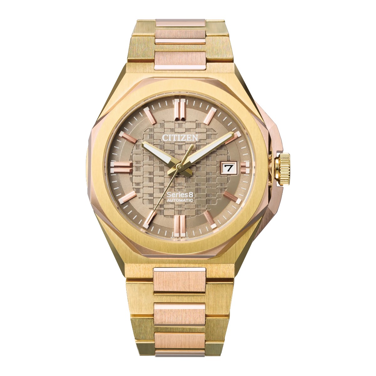 Citizen Series8 39mm Men's Watch, Gold Tone Dial