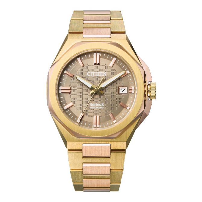 Citizen Series8 39mm Men's Watch, Gold Tone Dial