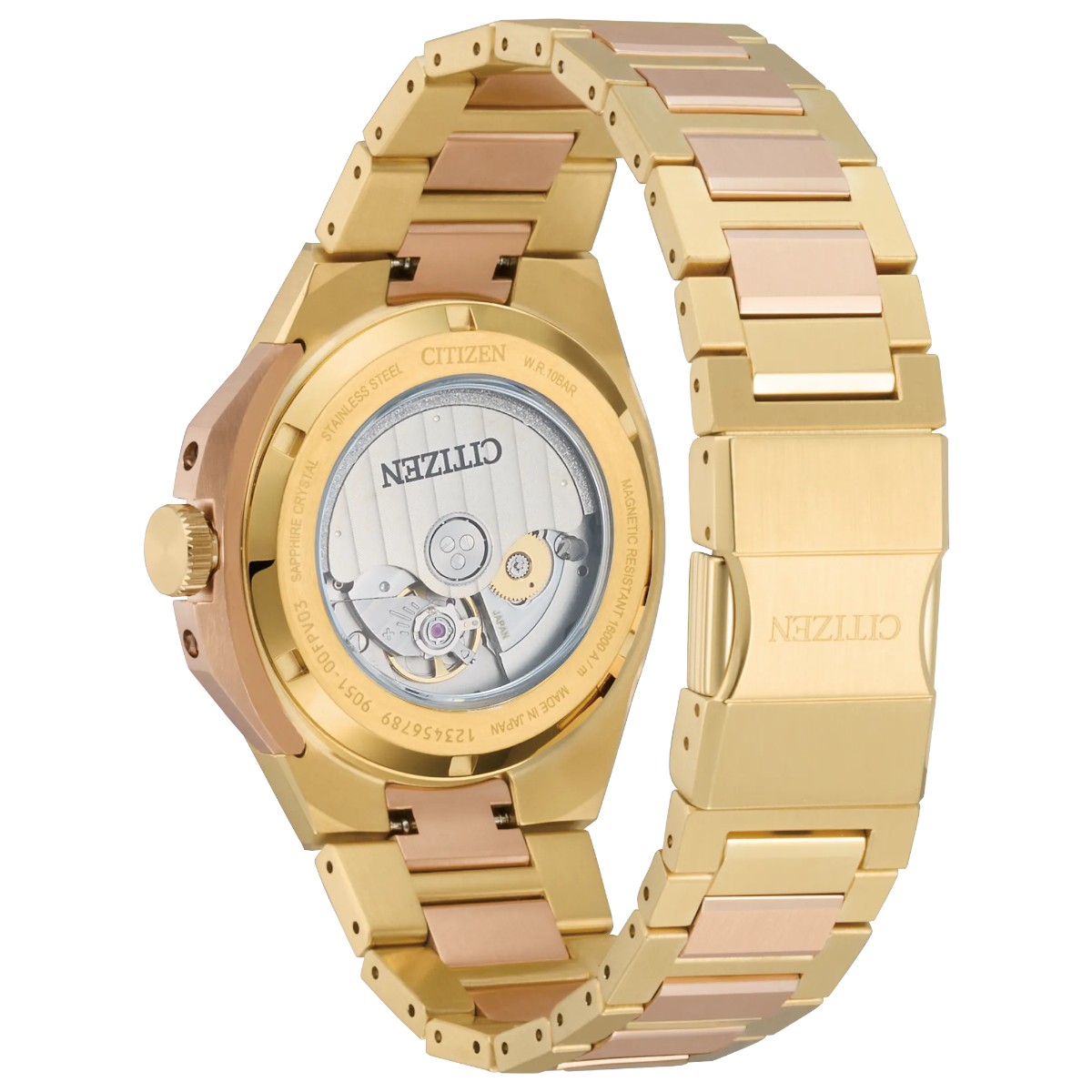 Citizen Series8 39mm Men's Watch, Gold Tone Dial