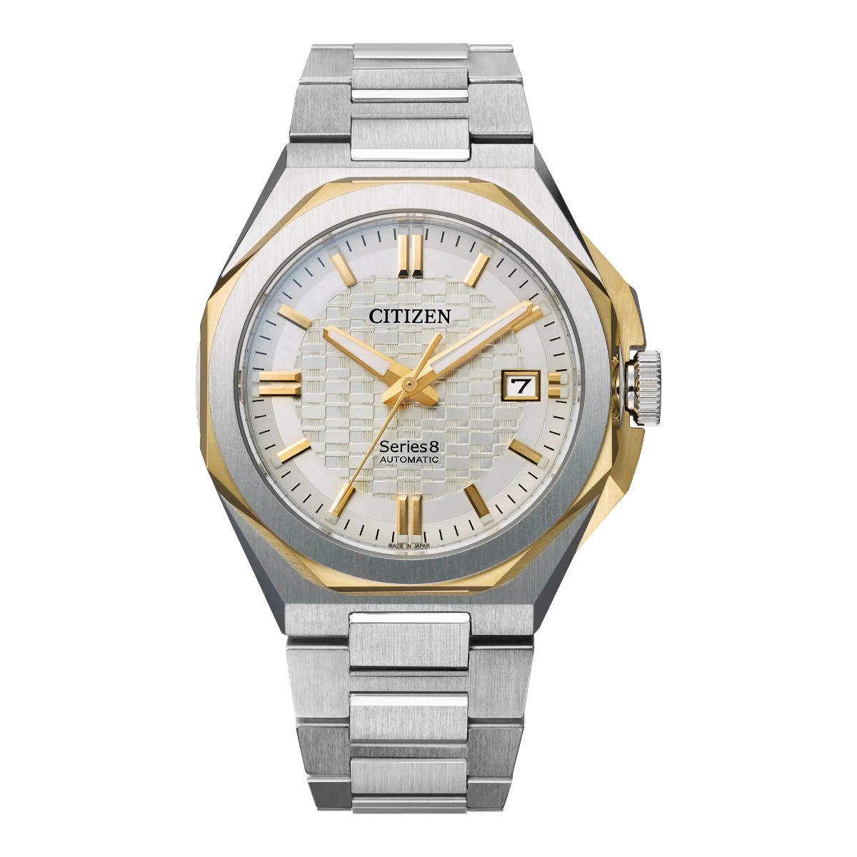 Citizen Series8 39mm Men's Watch, Silver Dial