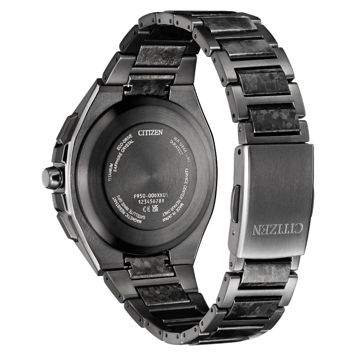 Citizen Attesa 43.2mm Men's Watch, Dark Grey Dial