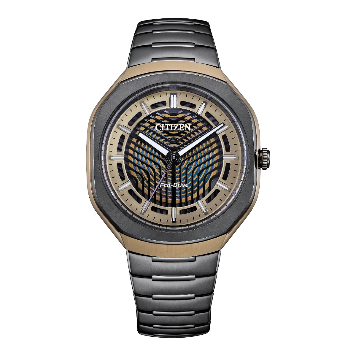 Citizen Eco-Driven Photon 40mm Men's Watch, Black and Gold Dial