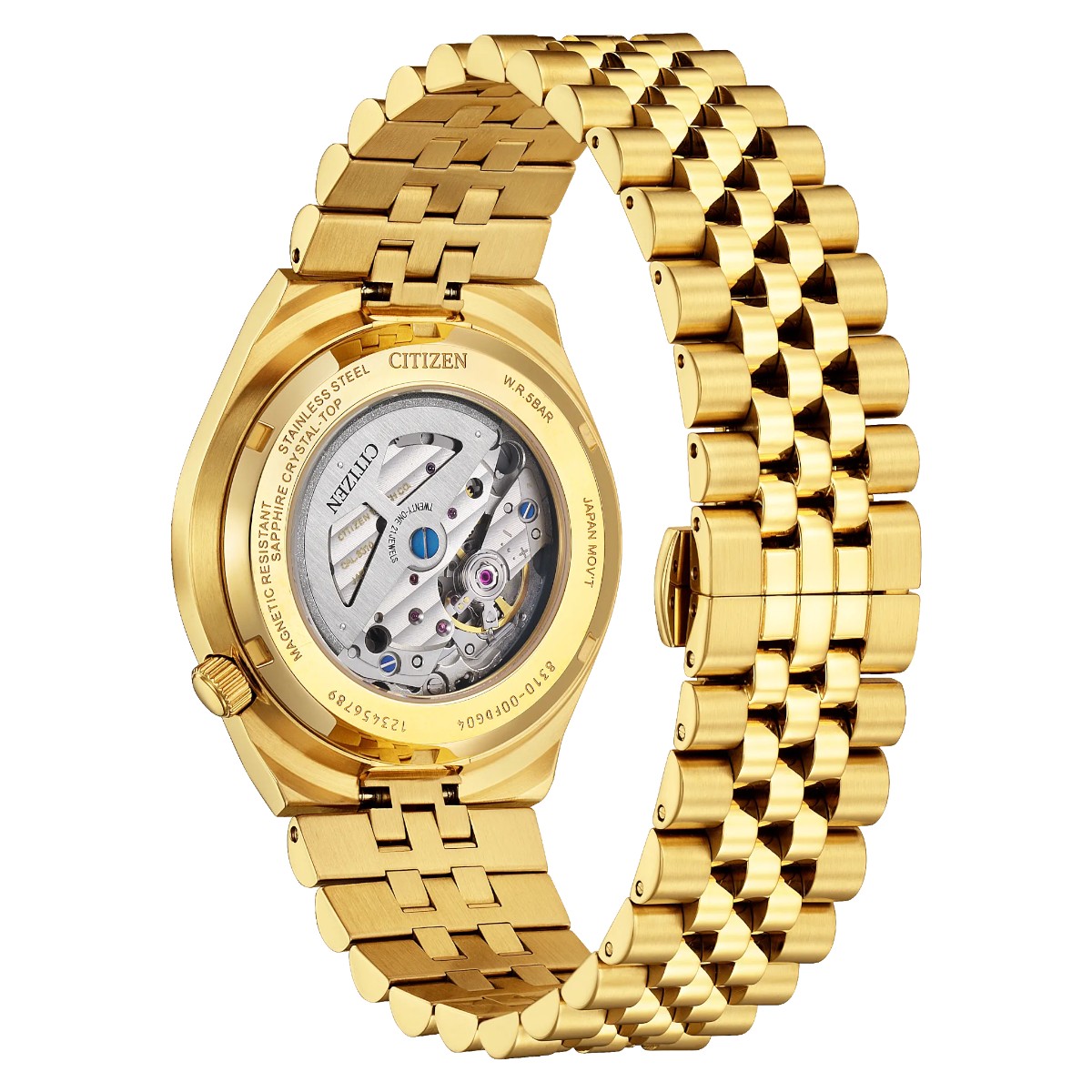 Citizen Tsuyosa 60 Hour 40mm Men's Watch, White Textured Dial