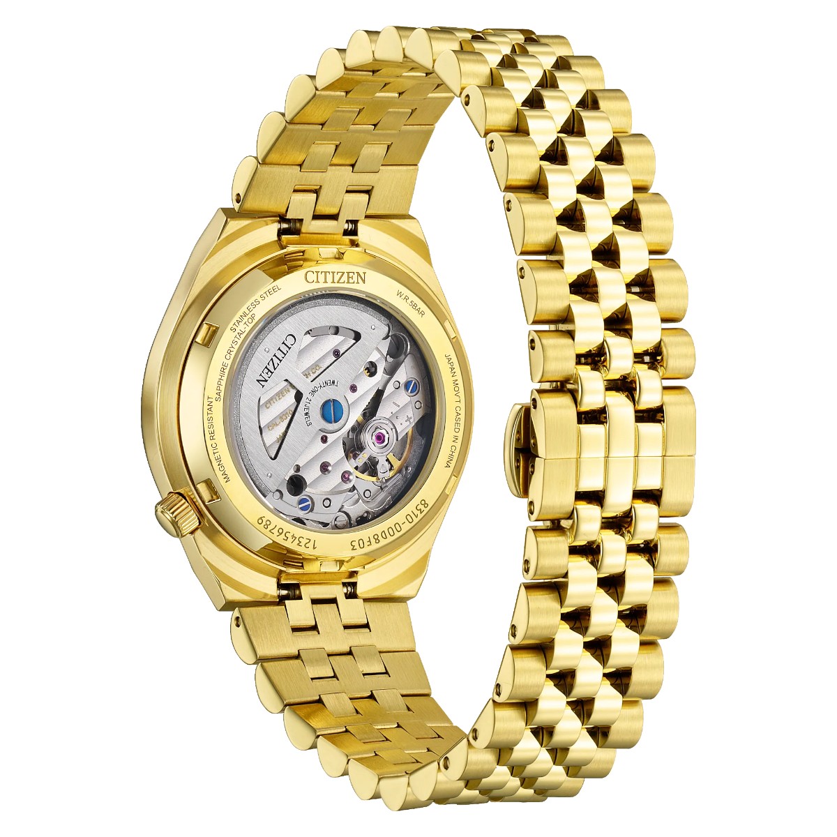 Citizen Tsuyosa 60 Hour 37mm Women's Watch, Silver Textured Dial