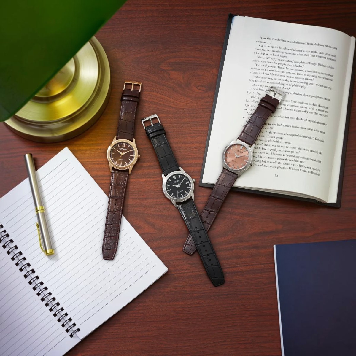 Citizen Rolan 41mm Men's Watch, Salmon Dial