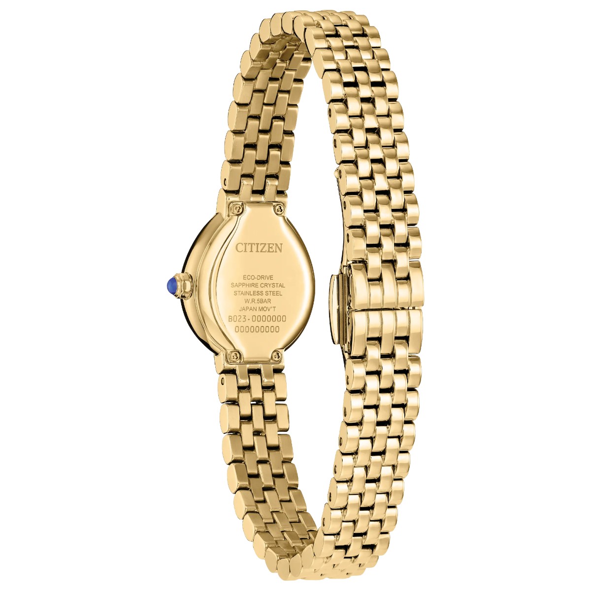 Citizen L Rainell 20mm Women's Watch, White and Gold Dial