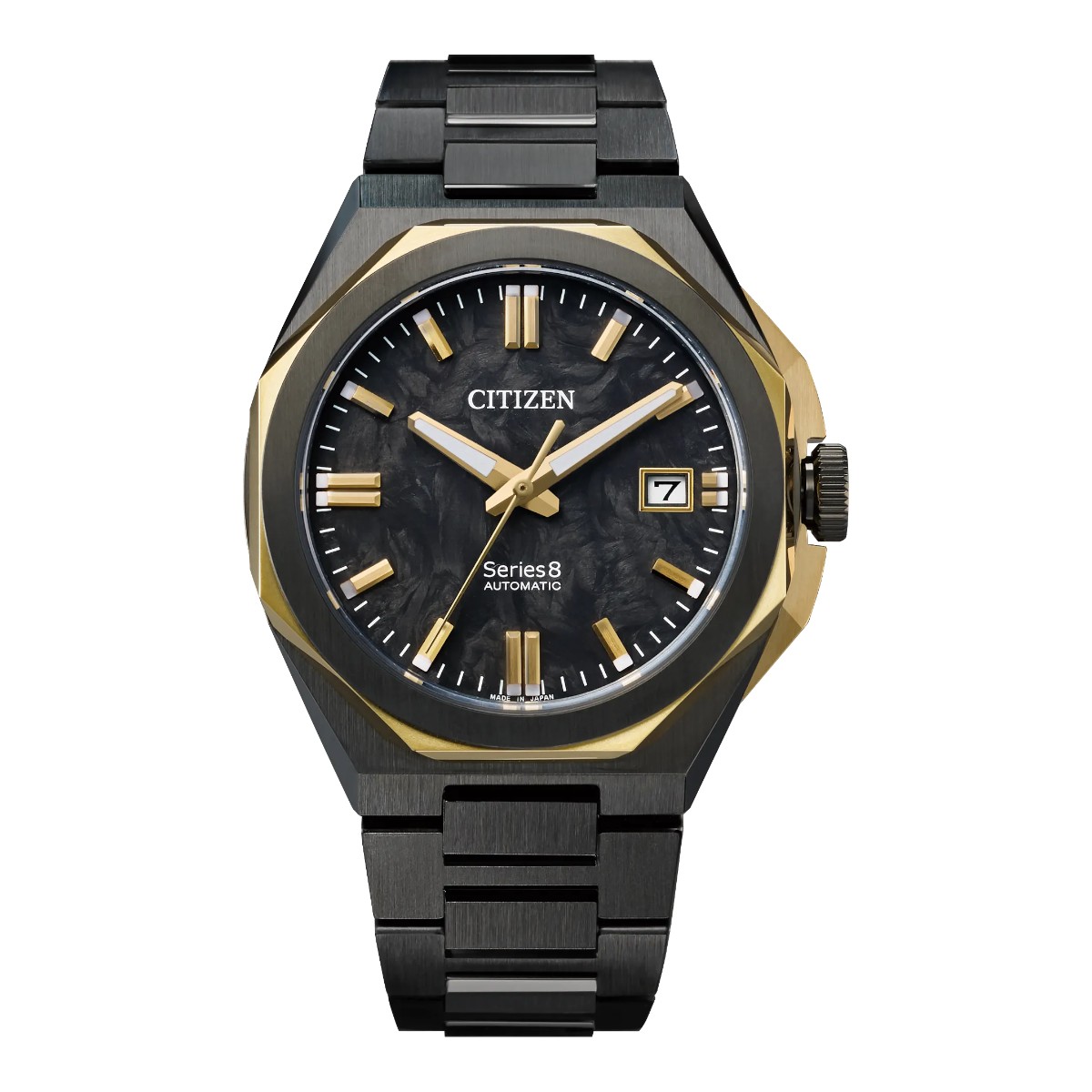 Citizen Series8 39mm Men's Watch, Black Dial