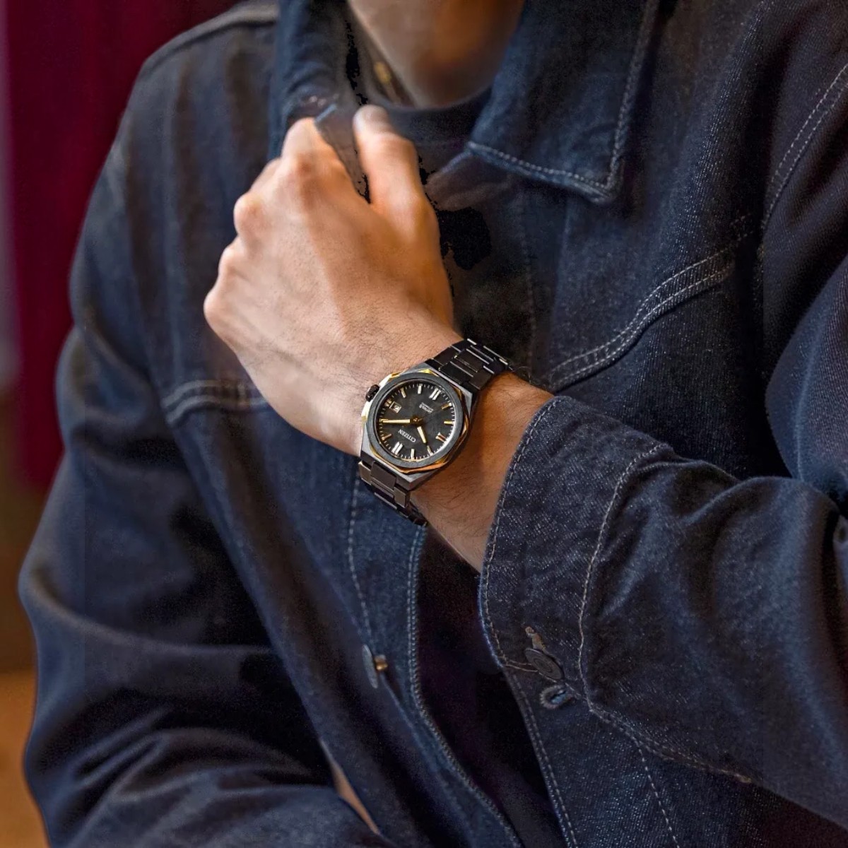 Citizen Series8 39mm Men's Watch, Black Dial