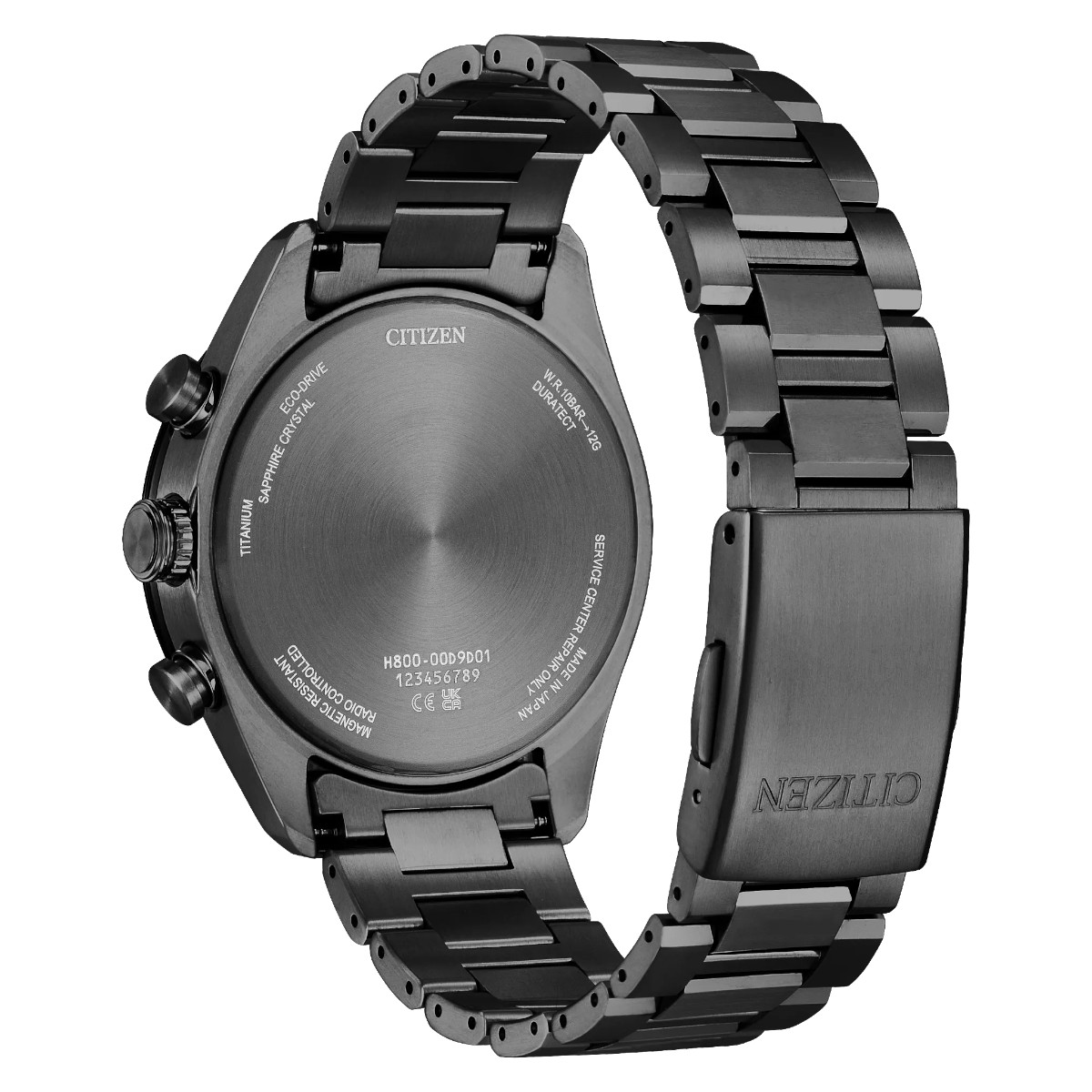 Citizen Attesa 42mm Men's Watch, Dark Grey Dial