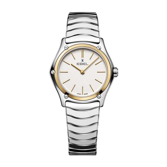 EBEL Sport Classic Women's Watch, Silver White Dial