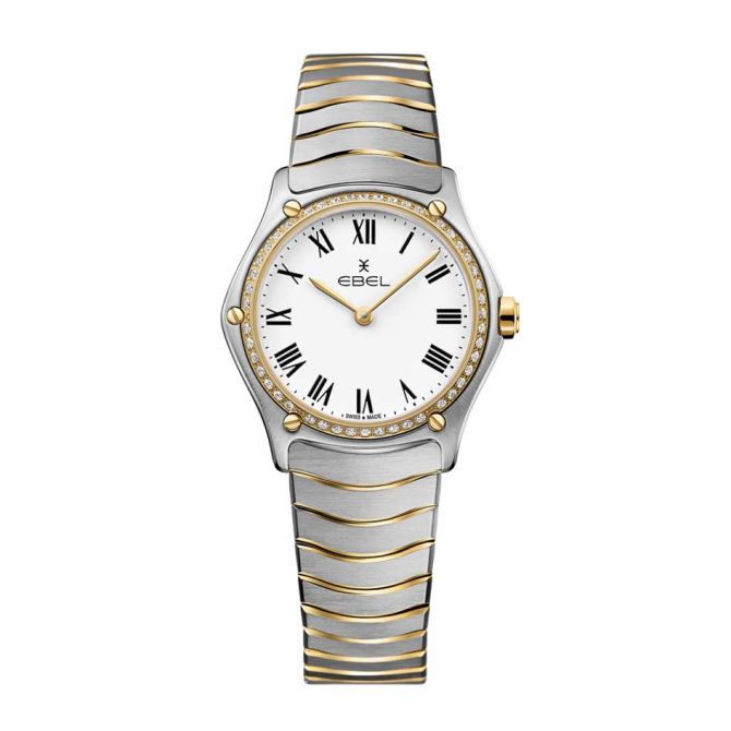 EBEL Sport Classic Women's Watch, White Dial