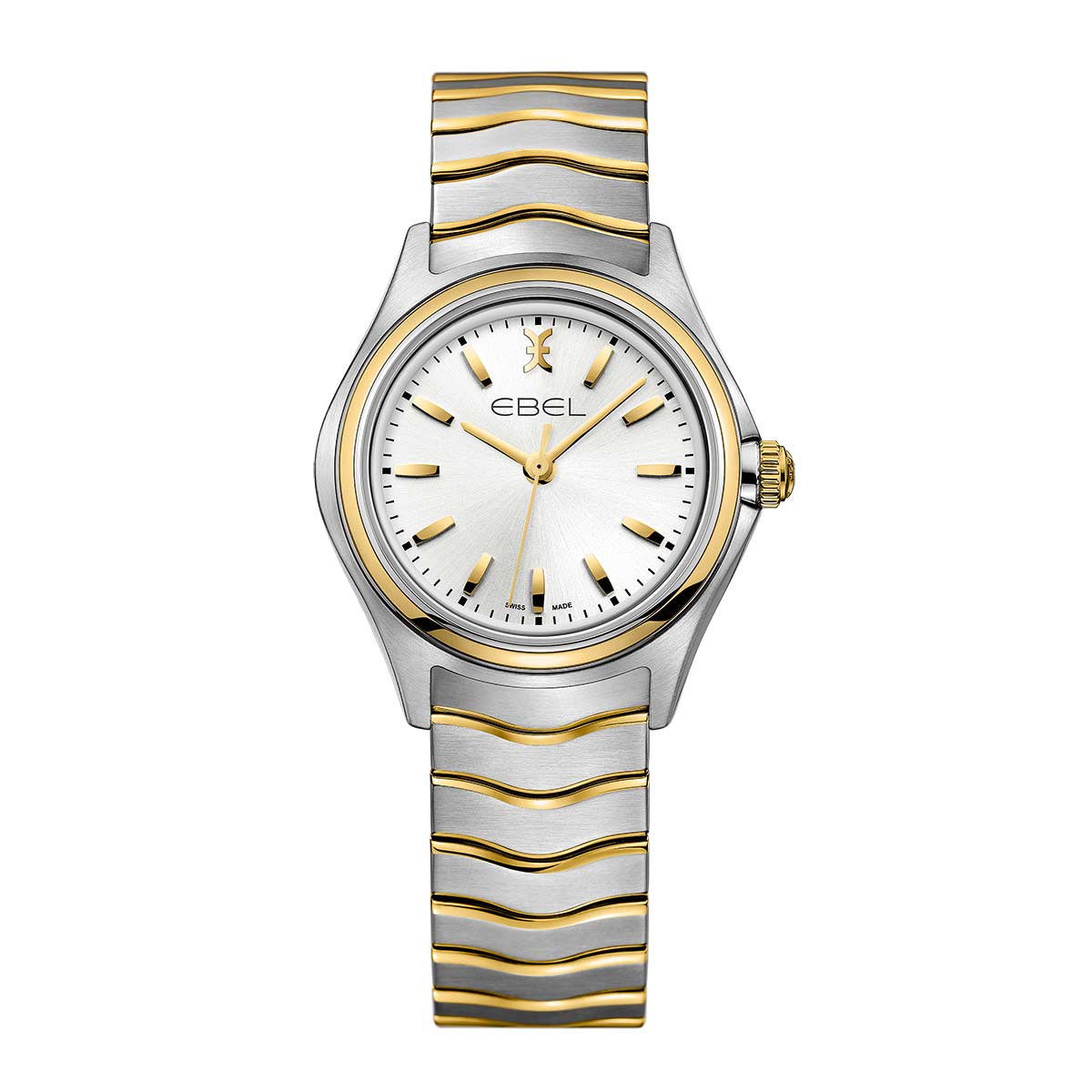 EBEL Wave Women's Watch, Silver-Toned Metallic Dial