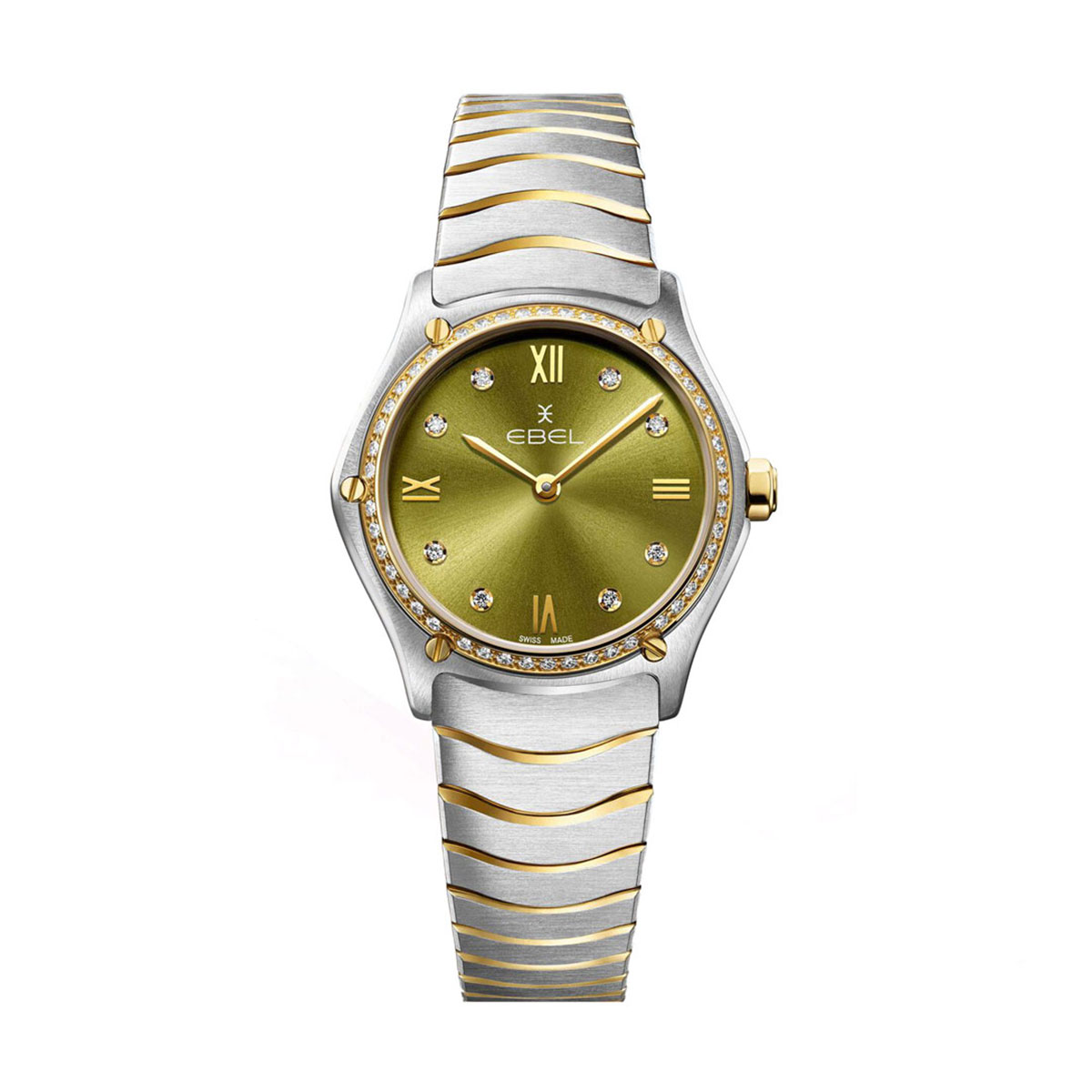 EBEL Sport Classic Women's 29mm Watch, Green Dial