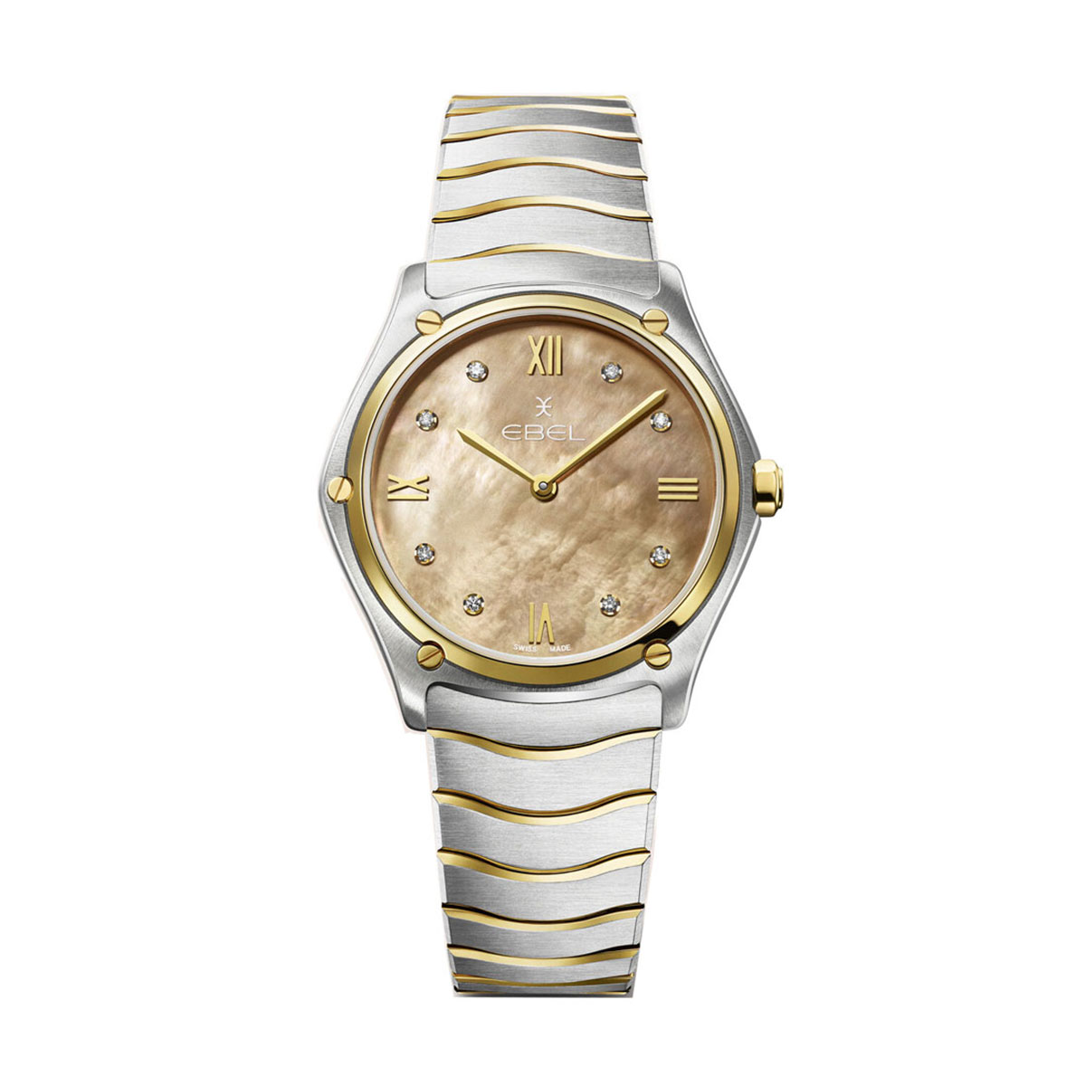 EBEL Sport Classic 33mm Watch, Beige Mother of Pearl Dial