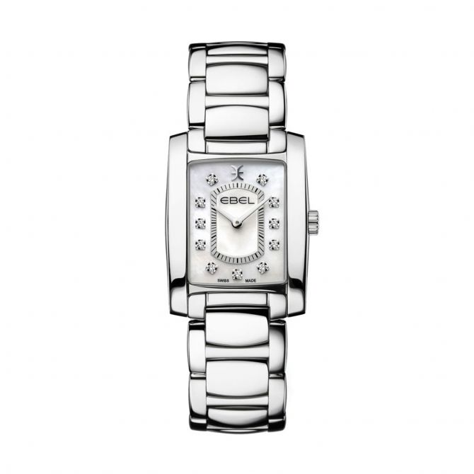 EBEL Brasilia 22.9mm Watch, White Mother of Pearl Dial
