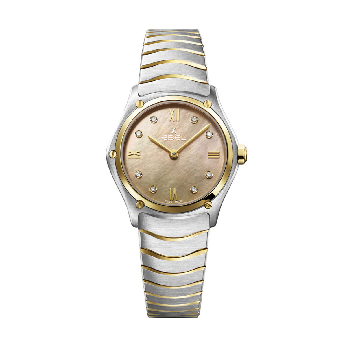EBEL Sport Classic Women's 29mm Watch, Beige Mother of Pearl Dial