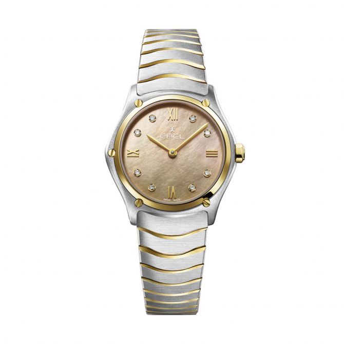 EBEL Sport Classic Women's 29mm Watch, Beige Mother of Pearl Dial