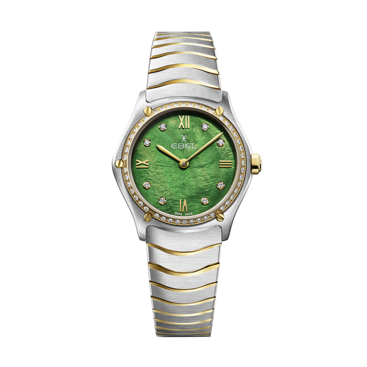 EBEL Sport Classic 29mm Watch, Green Mother of Pearl Dial