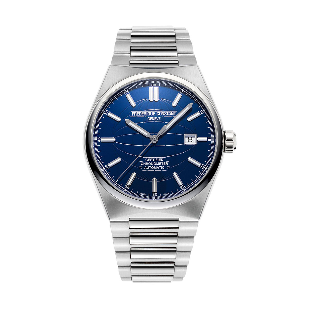 Frederique Constant Highlife Automatic COSC 41mm Watch, Navy