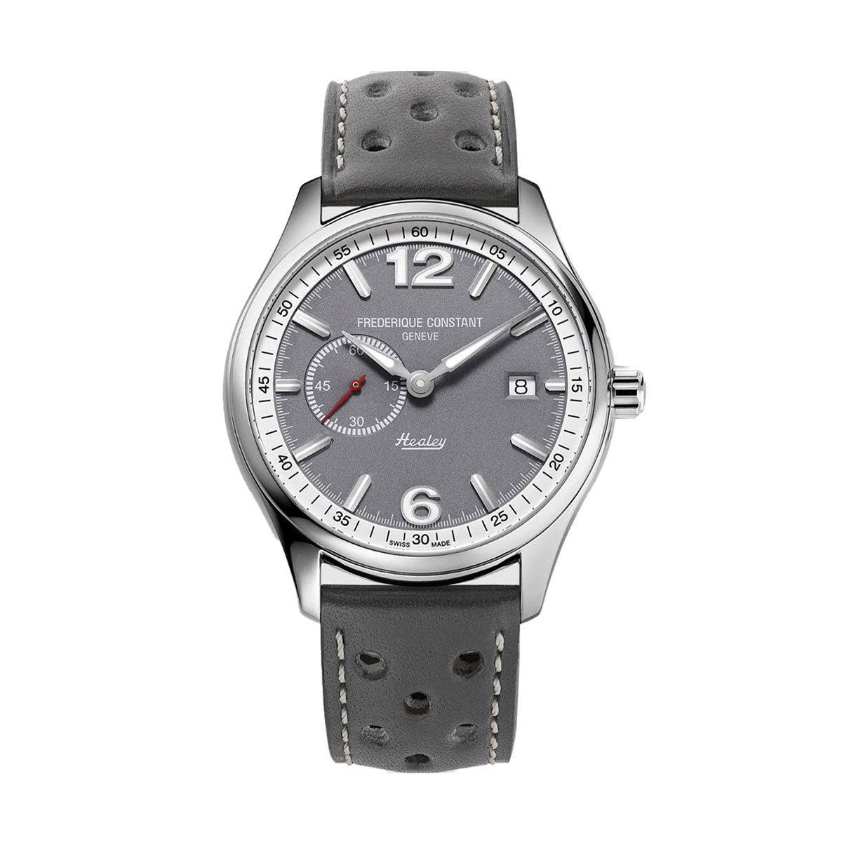 Frederique Constant Vintage Rally Healey Automatic Small Seconds 40mm Watch, Grey Dial