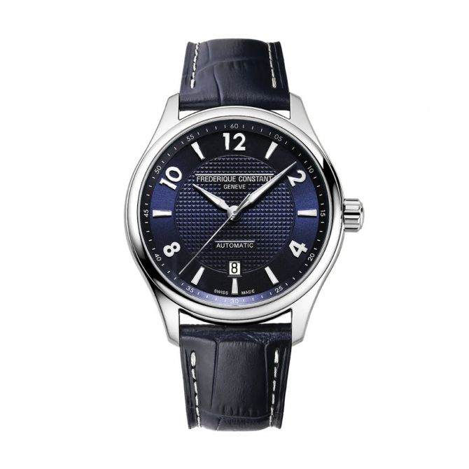 Frederique Constant Classics Runabout Automatic 42mm Watch, Blue Dial