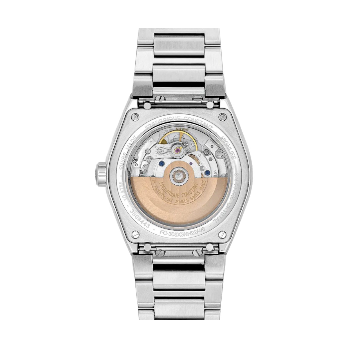 Frederique Constant Highlife Automatic COSC Men's Watch, Cobalt Blue Dial