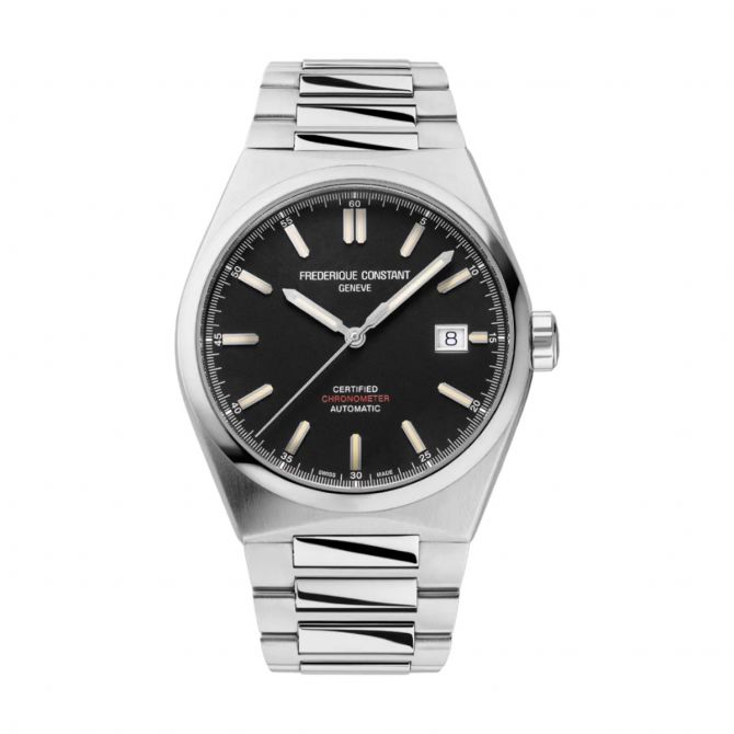 Frederique Constant Highlife Automatic COSC 39mm Men's Watch, Black Dial