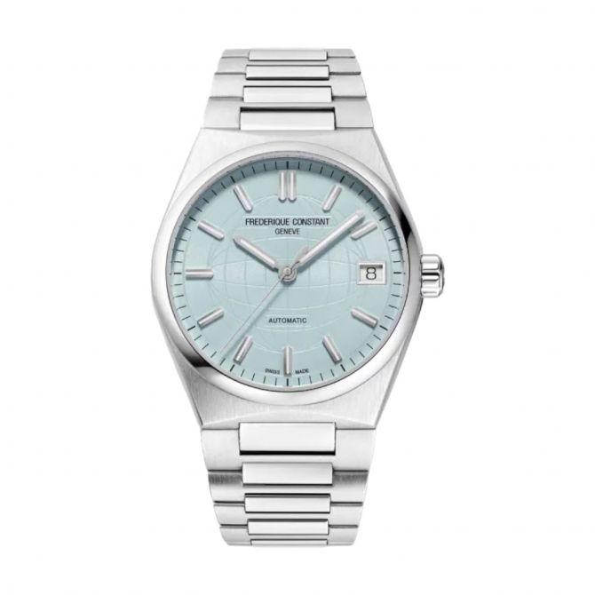 Frederique Constant Highlife Automatic 34mm Women's Watch, Cool Blue Dial