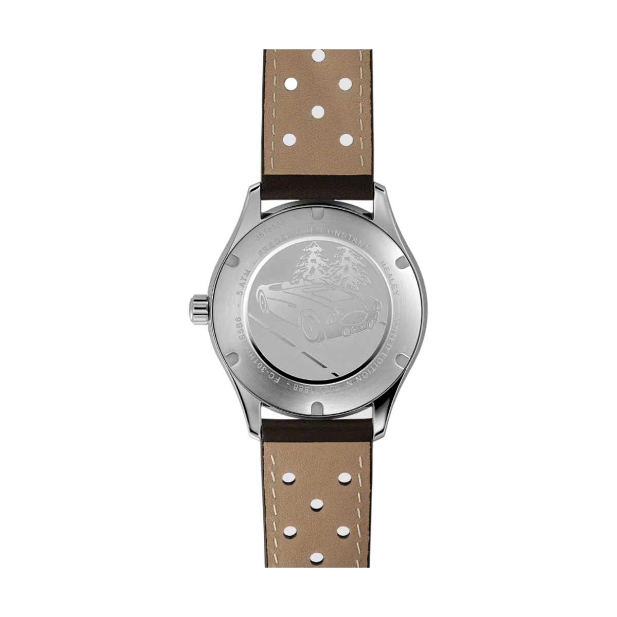 Frederique Constant Classics Vintage Rally Healey COSC Automatic 40mm Men's Watch, Green Dial