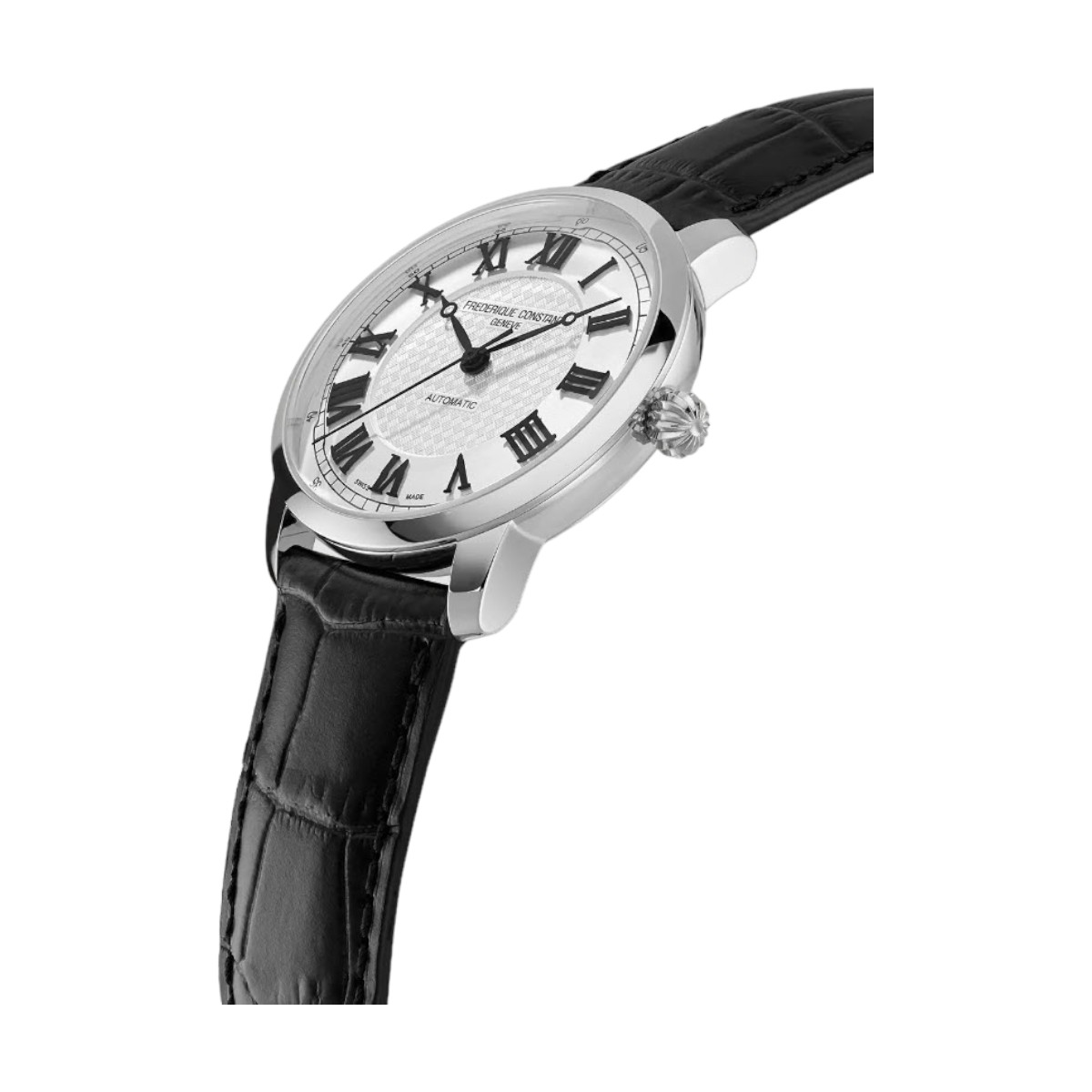 Frederique Constant Classics Premiere 38.5mm Men's Watch, Silver Dial