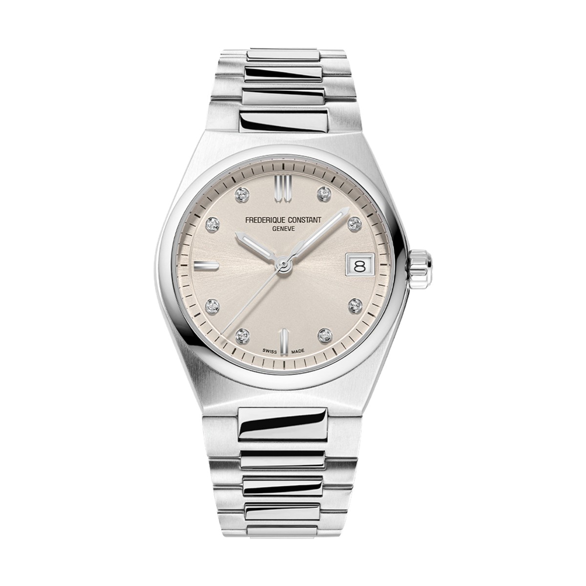 Frederique Constant Highlife Quartz 31mm Watch, Grey Dial