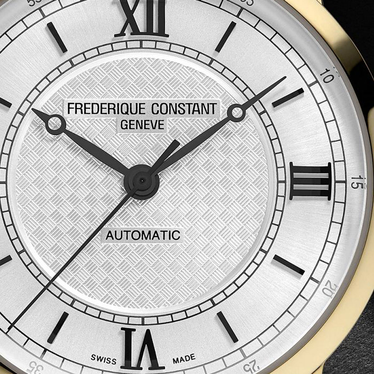 Frederique Constant Classics Premiere 38.5mm Watch, Silver Tone Dial