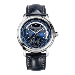 Longines Spirit 42mm Men's Watch, Sunray Blue and Bronze
