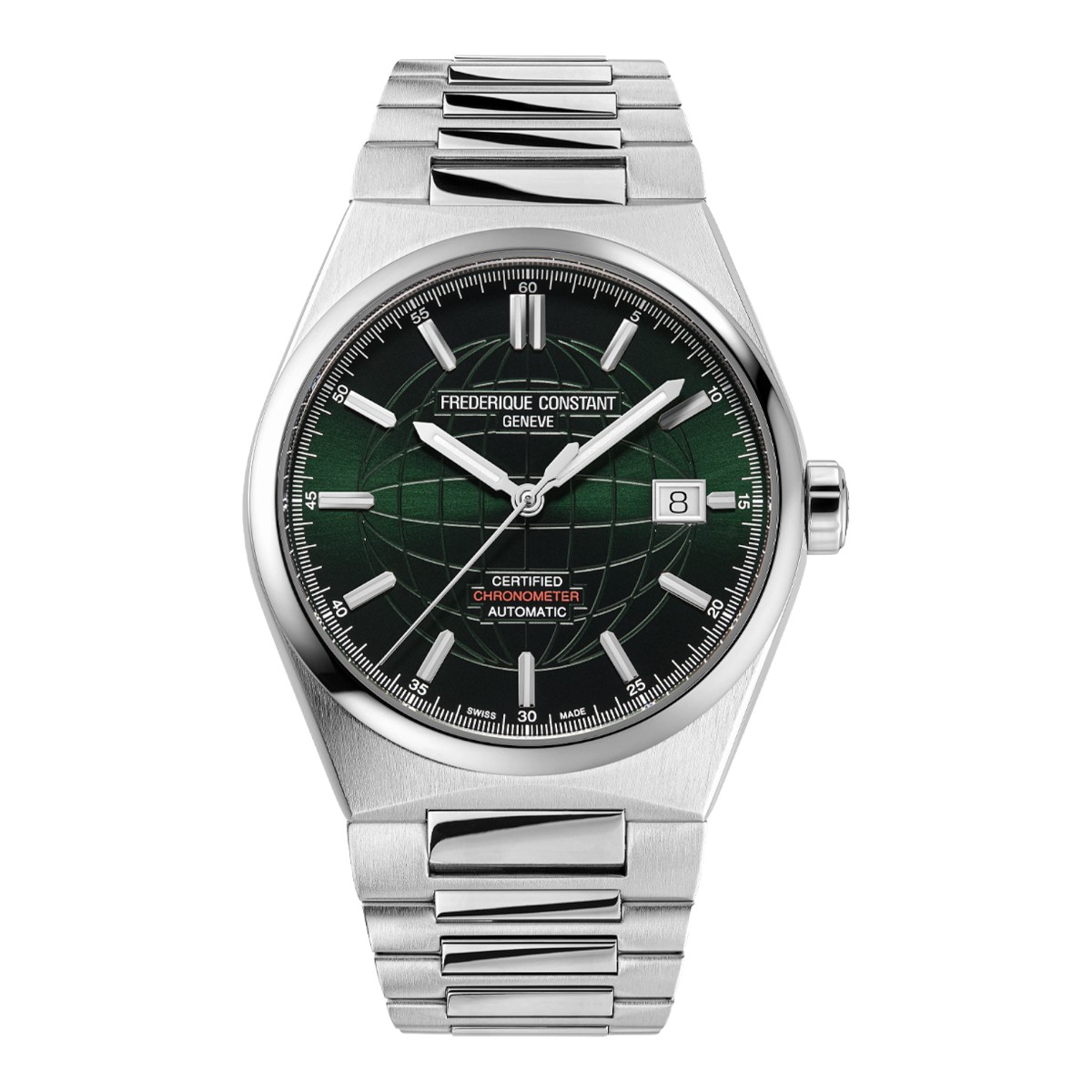 Frederique Constant Highlife Automatic COSC 39mm Men's Watch, Dark Green Dial