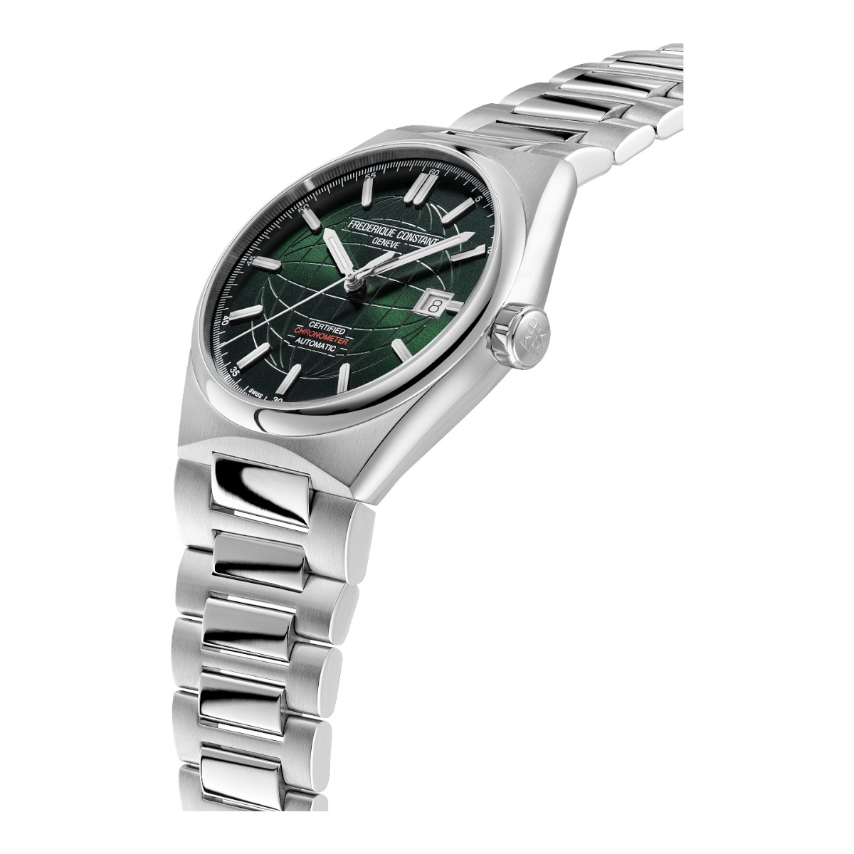 Frederique Constant Highlife Automatic COSC 39mm Men's Watch, Dark Green Dial