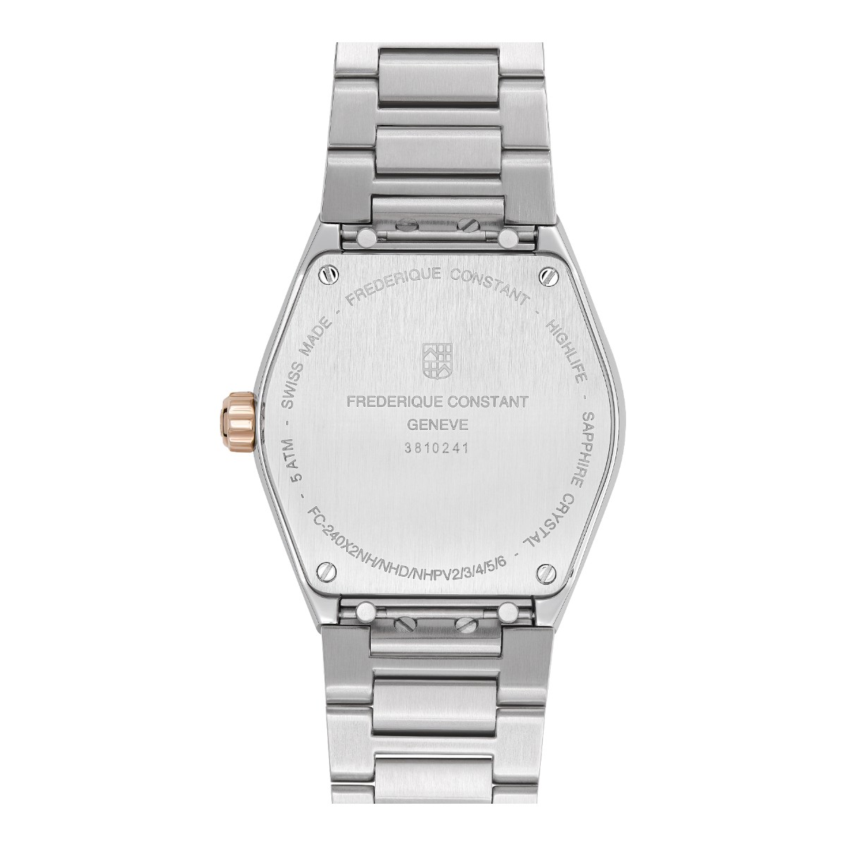 Frederique Constant Highlife Quartz 31mm Women's Watch, White Mother of Pearl Dial