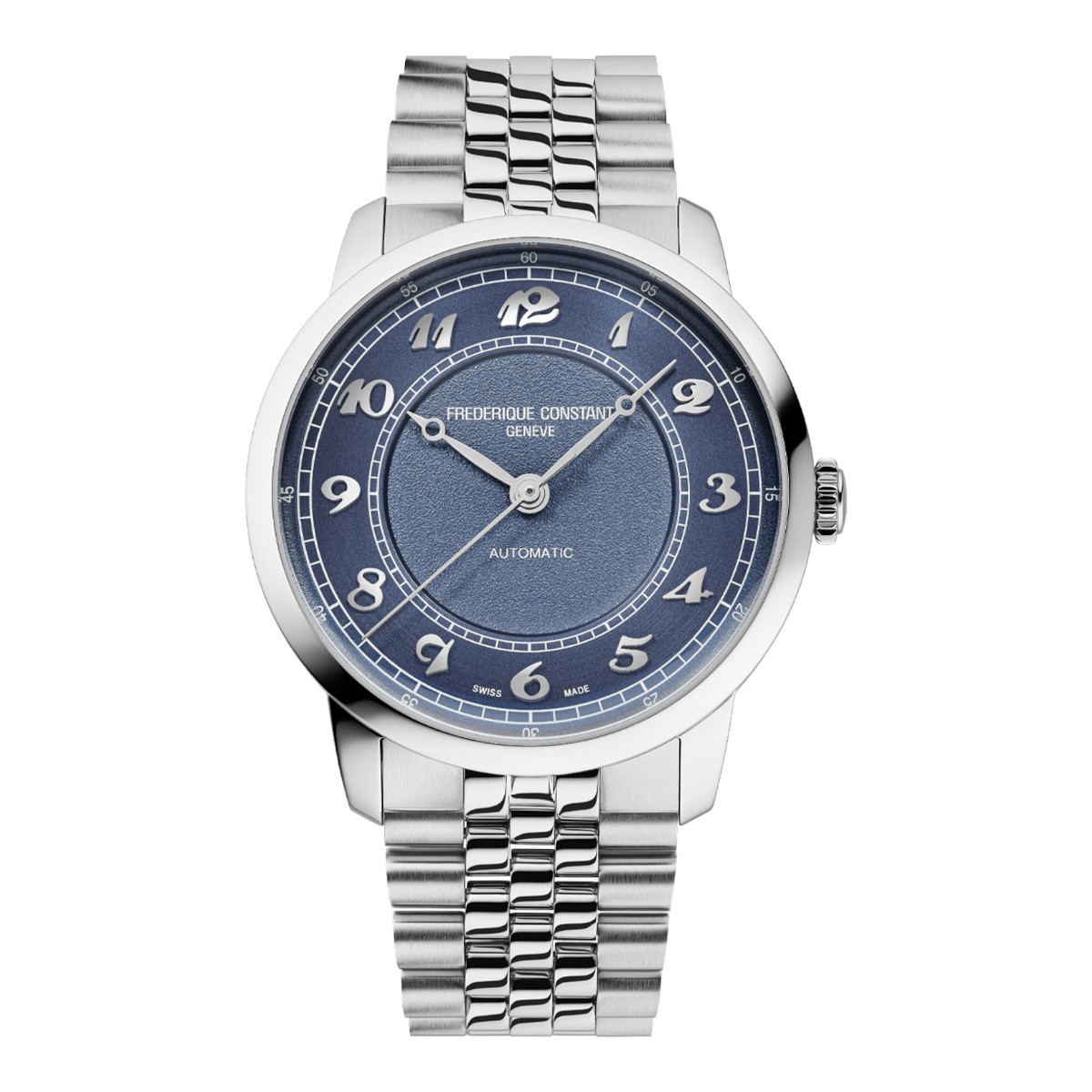 Frederique Constant Classics Premiere 38.5mm Watch, Blue Dial