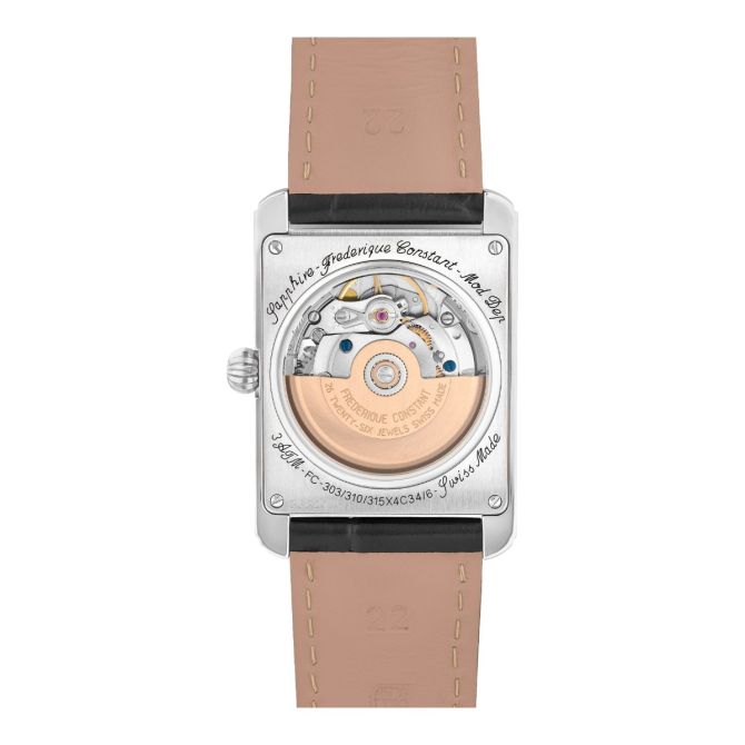 Frederique Constant Classics Carree 42.30 x 30mm Watch, Silver