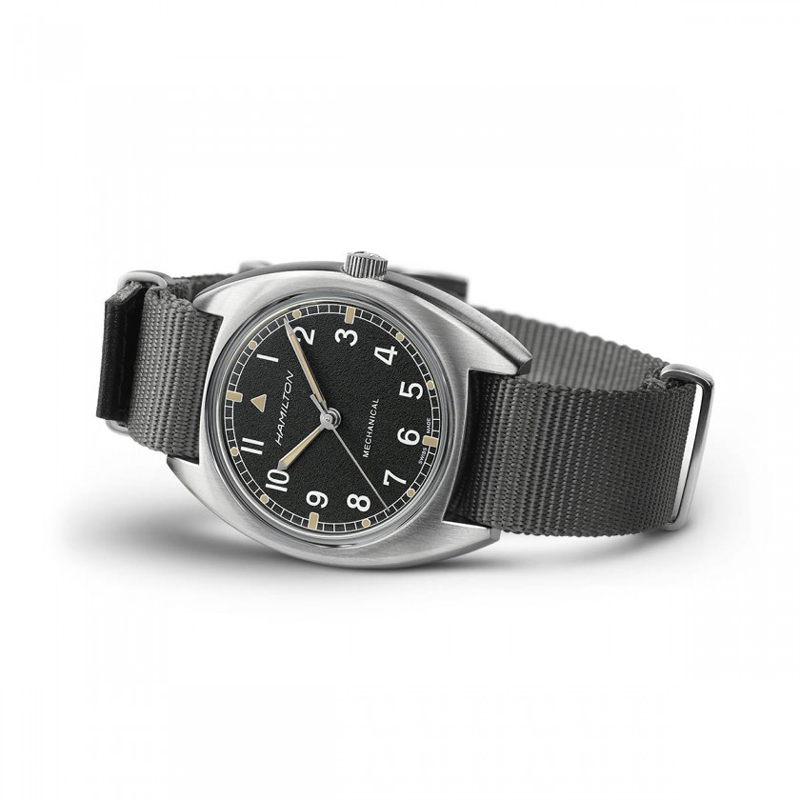 Hamiliton Khaki Aviation Pilot Pioneer Mechanical 36mm x 33mm Men's Watch, Grey Dial