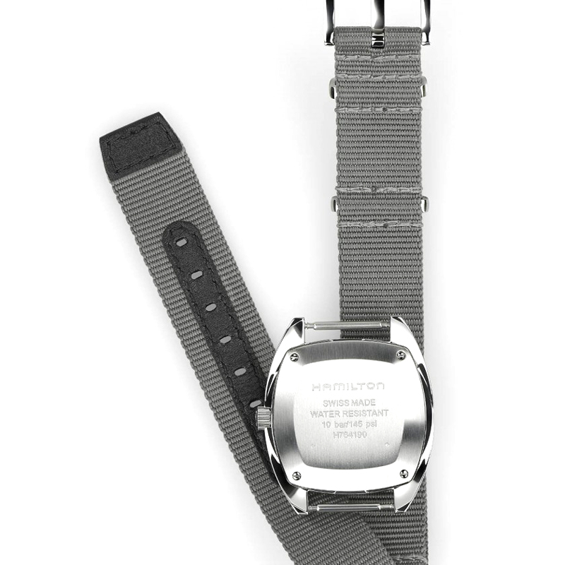 Hamiliton Khaki Aviation Pilot Pioneer Mechanical 36mm x 33mm Men's Watch, Grey Dial
