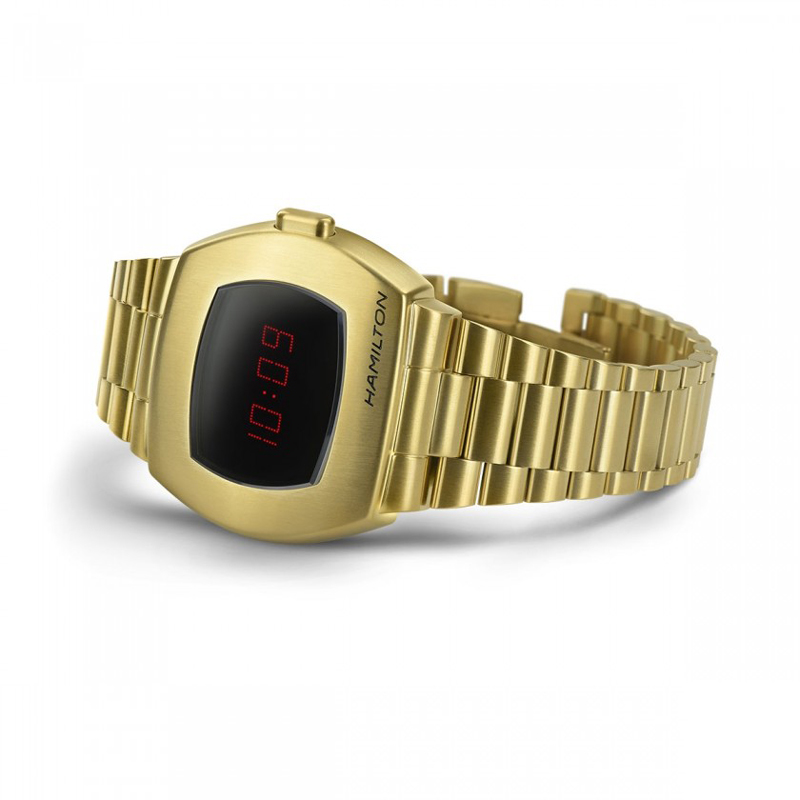 Hamilton American Class Pulsar Digital Quartz, Gold