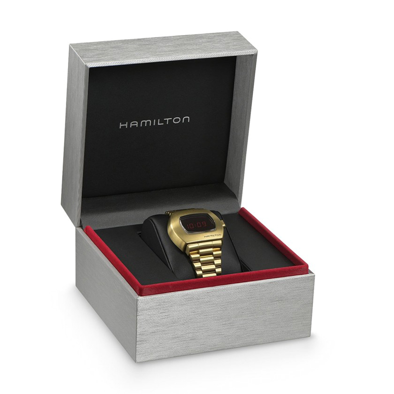 Hamilton American Class Pulsar Digital Quartz, Gold