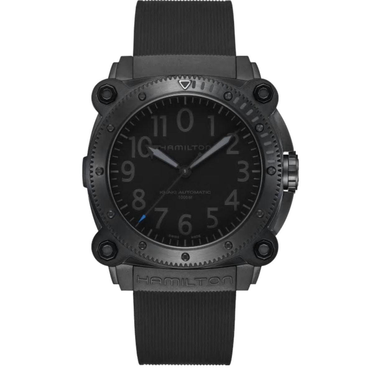 Hamilton Khaki Navy BELOWZERO Auto 46mm Watch, Limited Edition Blue