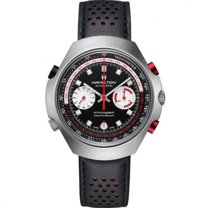 Hamilton American Classic Chrono-Matic 50 Auto Chrono Limited Edition Watch, Black Dial
