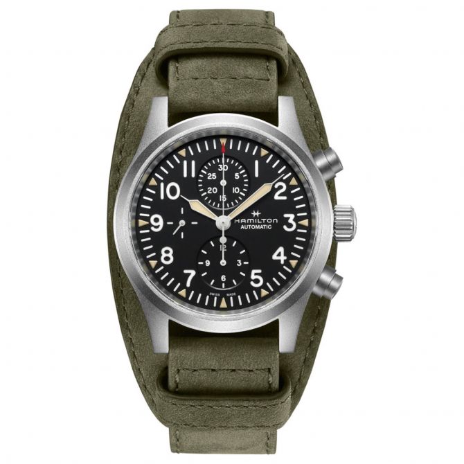 Hamilton Khaki Field Auto Chrono 44mm Men's Watch