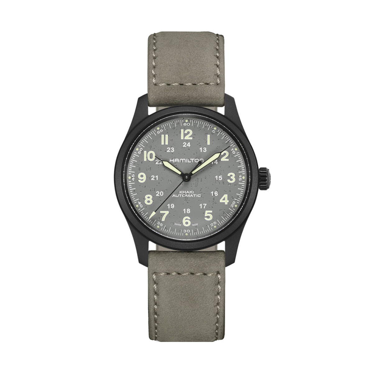 Hamilton Khaki Field Titanium Automatic 38mm Men's Watch